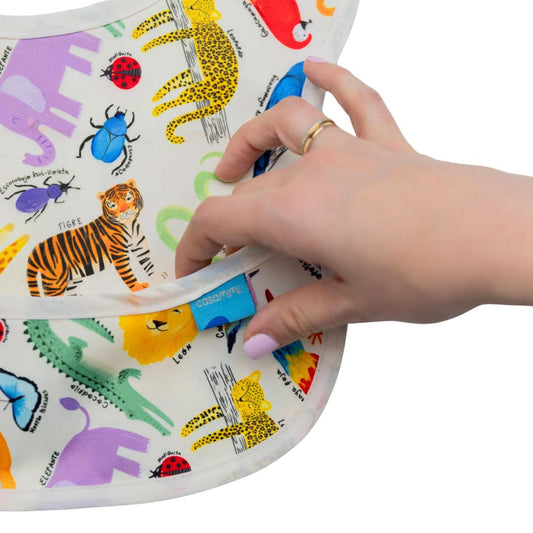 Babero Redondo Selva - 6 a 9 meses🌿