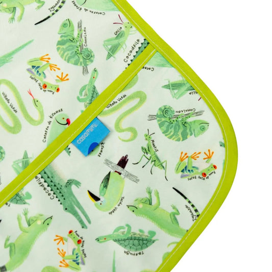 Babero Manga Larga 2 -4 años – Selva 🌿