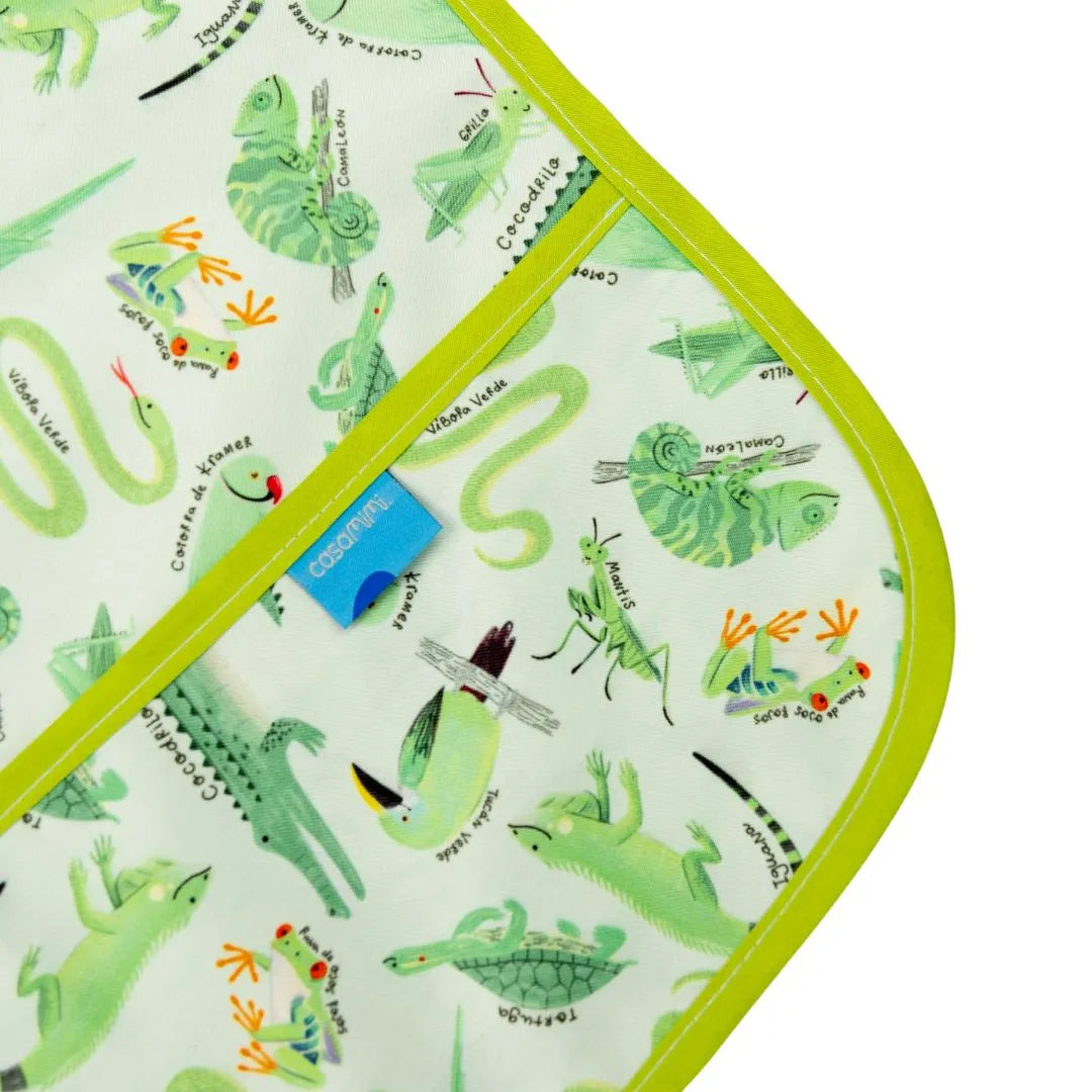 Babero Manga Larga Verde - 18 a 36 mesesđ