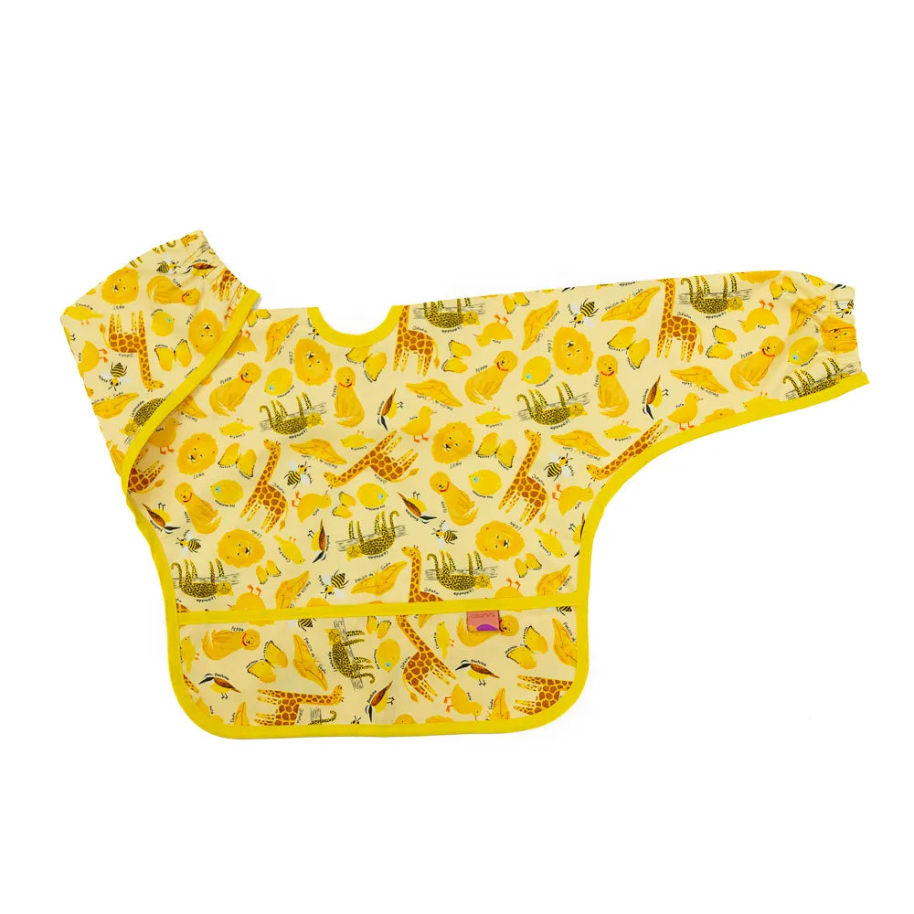Babero Manga Larga 6-18 meses – Amarillo☀️