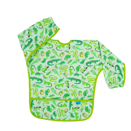 Babero Manga Larga 2 -4 años – Selva 🌿